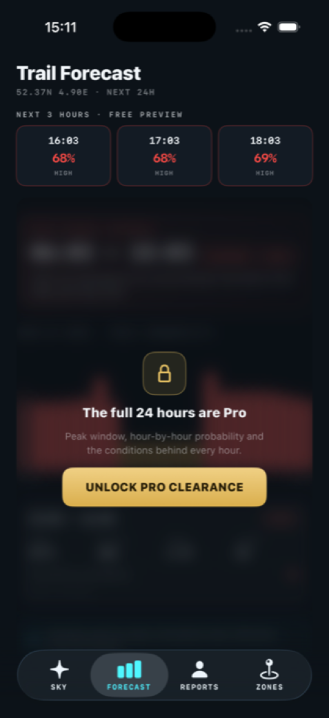 CHEMTRACKER — Live Chemical Trail Detection